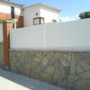 Instalar valla metalica color negro