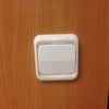 Extractor de aire pequeño y un par de arreglos de luz