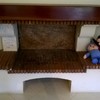 Quitar chimenea y revocar pared