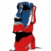 Moai pintura