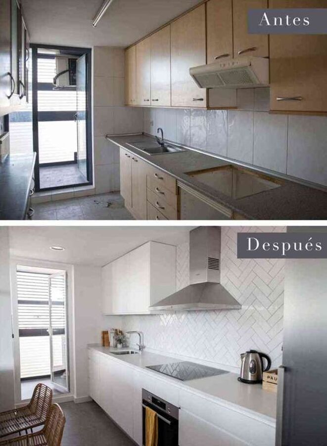 tunear cocinas antes y despues