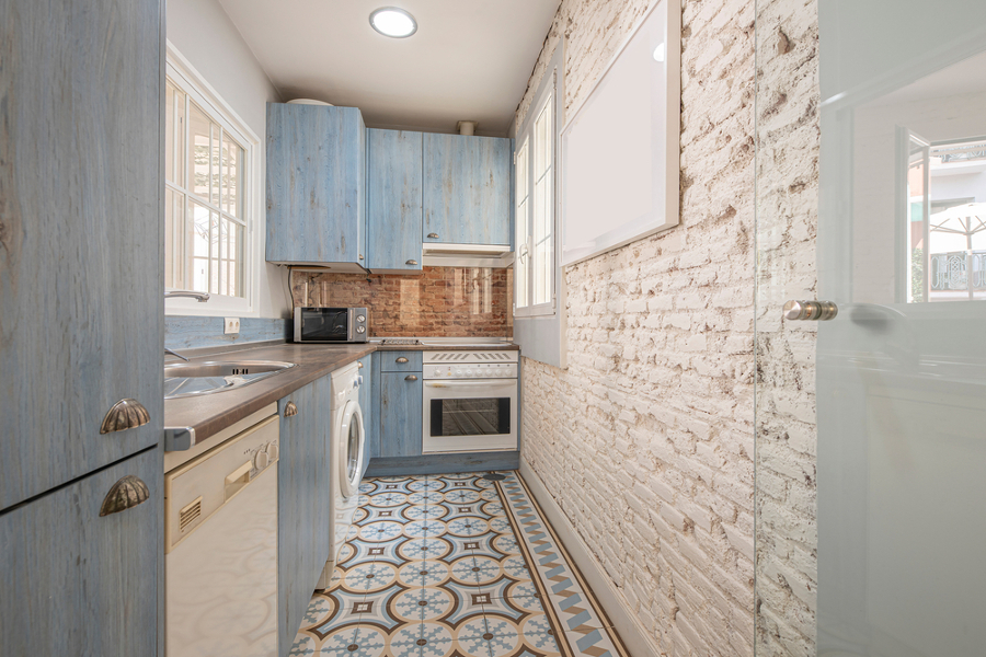 cambiar suelo cocina sin quitar muebles