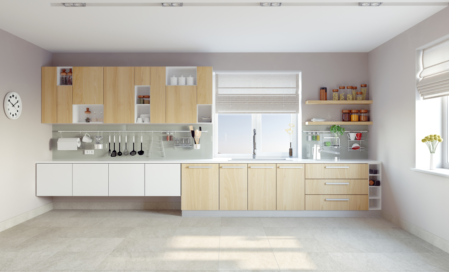 cambiar suelo cocina sin quitar muebles